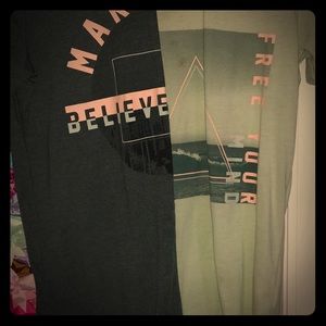 This is a boys/girls shirt that is on the go shirt